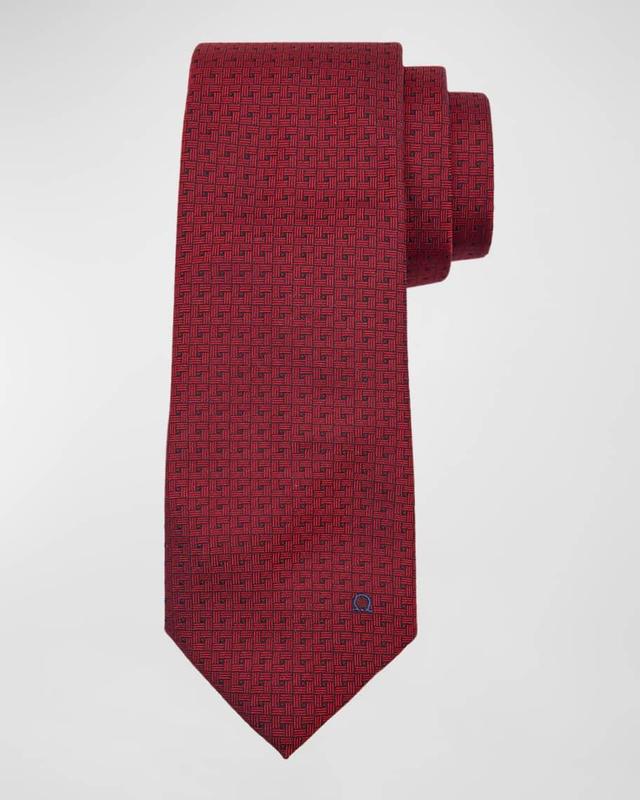 Men's Vernazza Jacquard Silk Tie Product Image