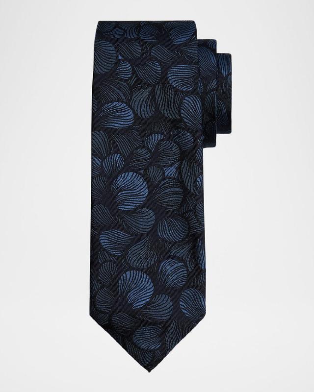 Mens Solid Silk Tie Product Image