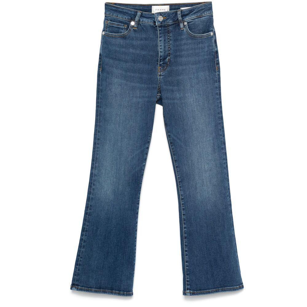 FRAME Le Crop Mini Boot Jeans In Blue product image