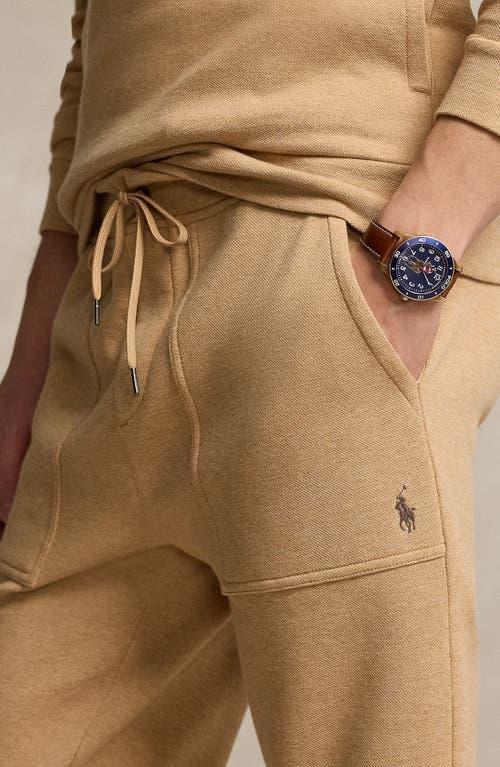 Double Knit Jacquard Joggers In Classic Camel Heather Product Image