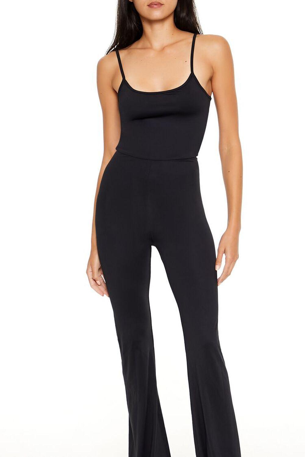 Contour Sculpt Flare Jumpsuit | Forever 21 Product Image