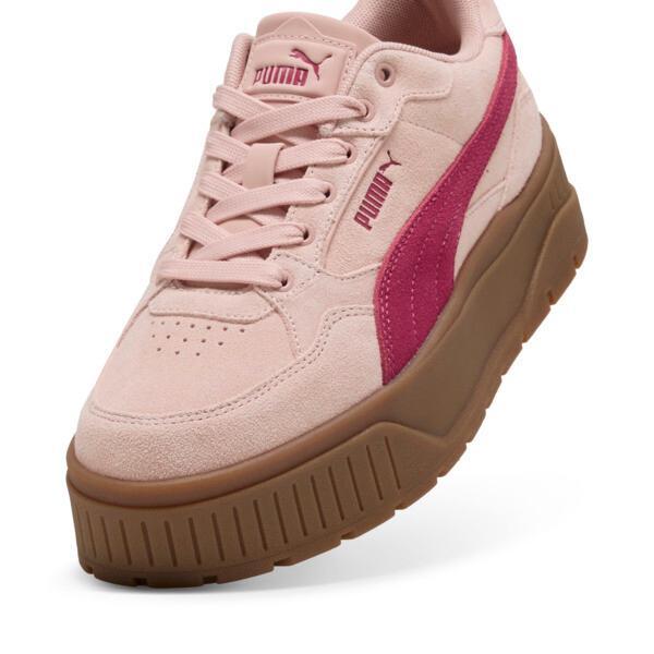 PUMA Karmen II Idol Suede Sneakers Women in Rose Quartz/Port Product Image