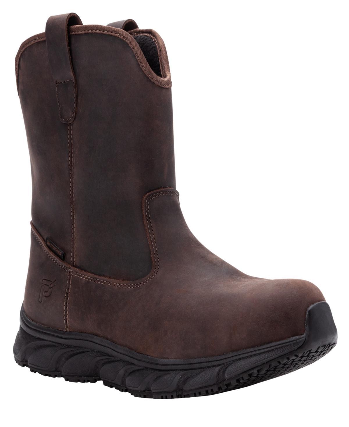 Big & Tall Propet Smith Slip-On Safety-Toe Boots Product Image