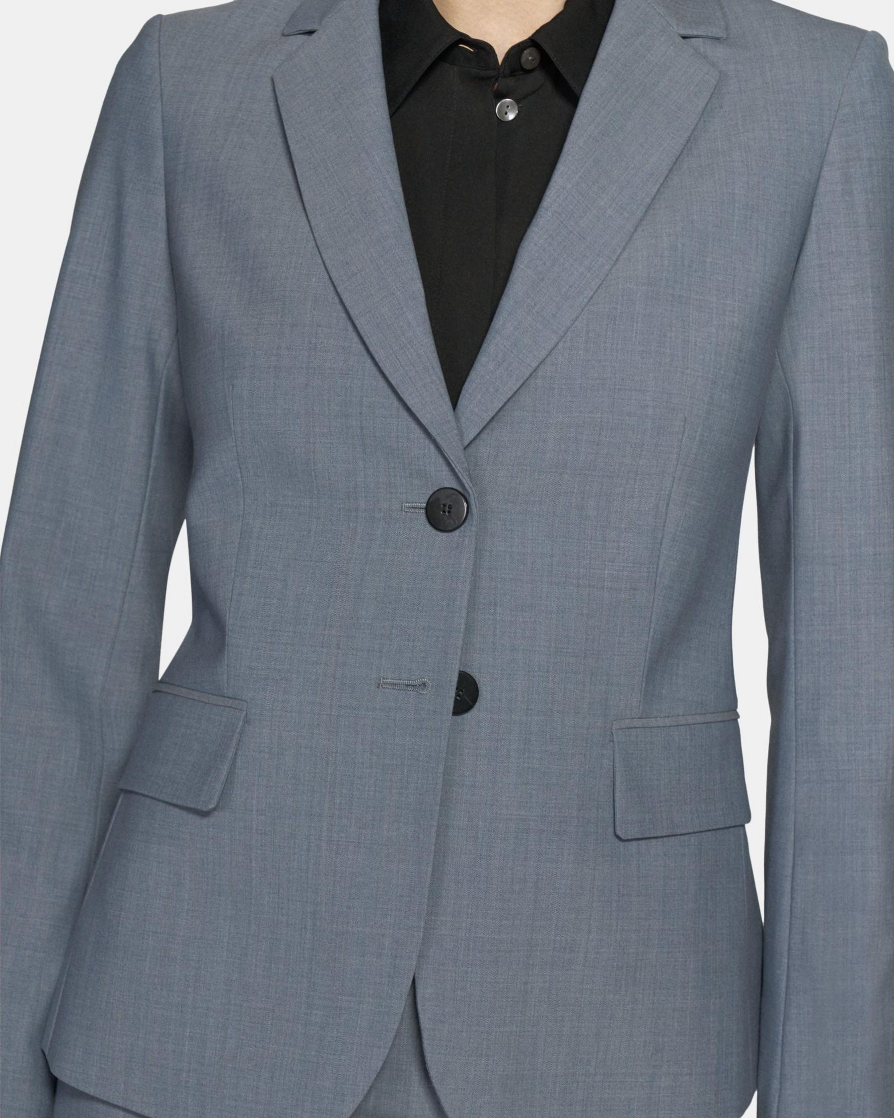 Tailored Blazer in Stretch Wool Product Image