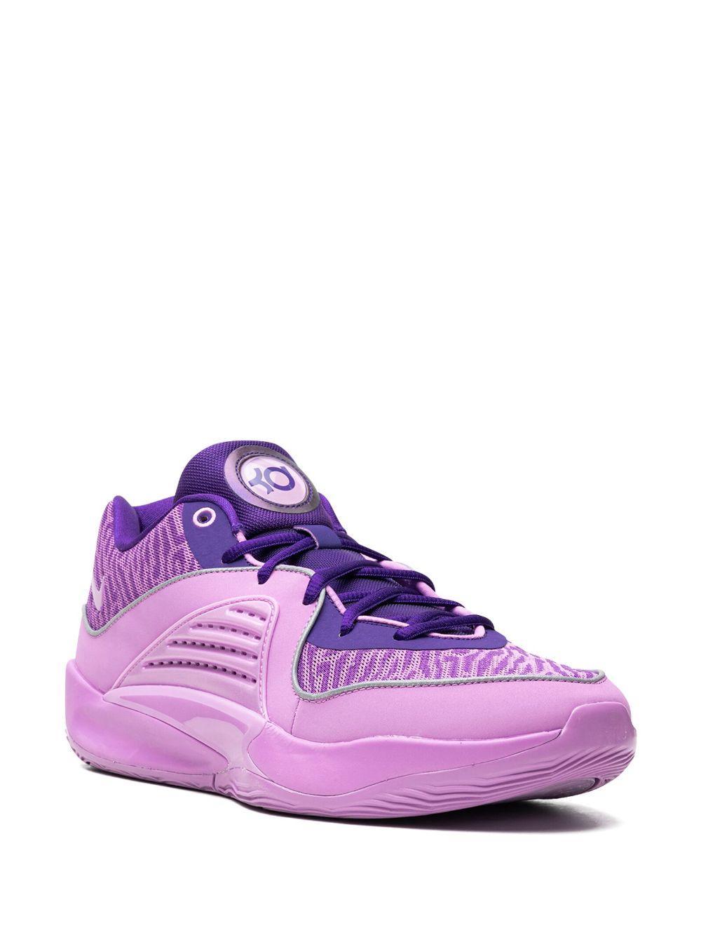 NIKE Men's Kd16 "b.a.d." Basketball Shoes In Purple Product Image