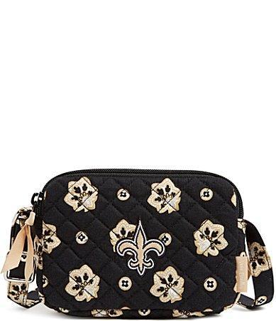 Vera Bradley New Orleans Saints Small Stadium Crossbody Bag Product Image