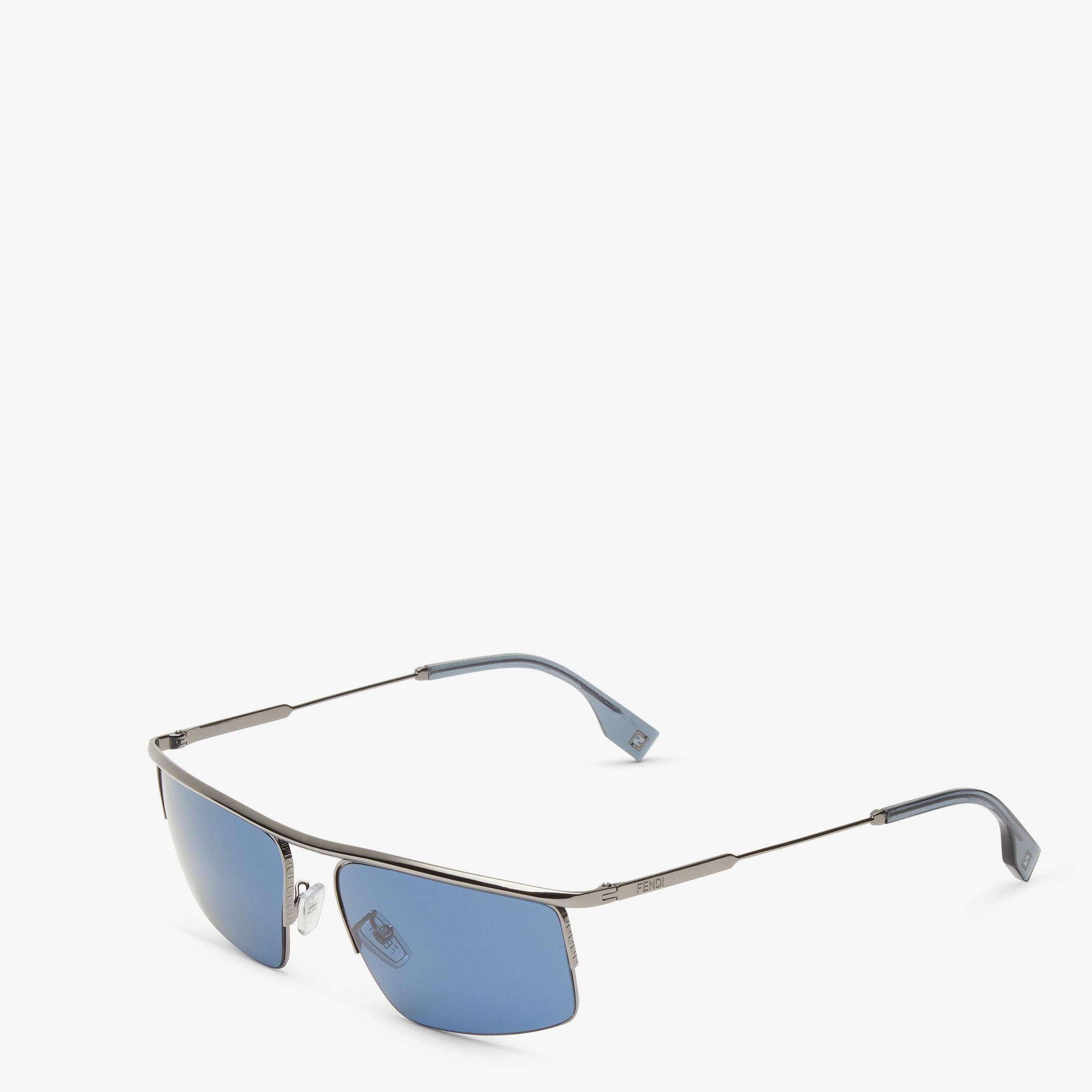 Fendi TravelRuthenium-colored metal sunglasses Product Image