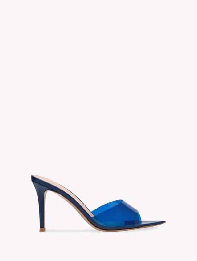 GIANVITO ROSSI Elle 85 Sandals In Blue Product Image