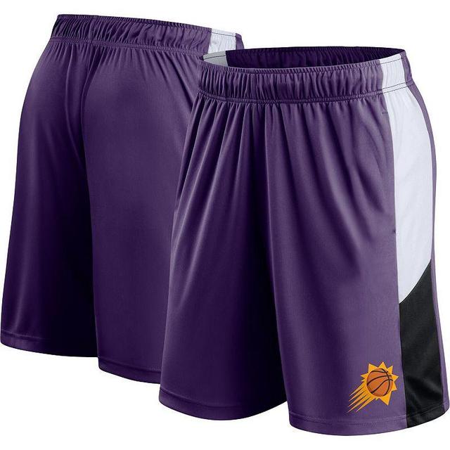 Mens Fanatics Branded Purple Phoenix Suns Champion Rush Colorblock Performance Shorts Product Image