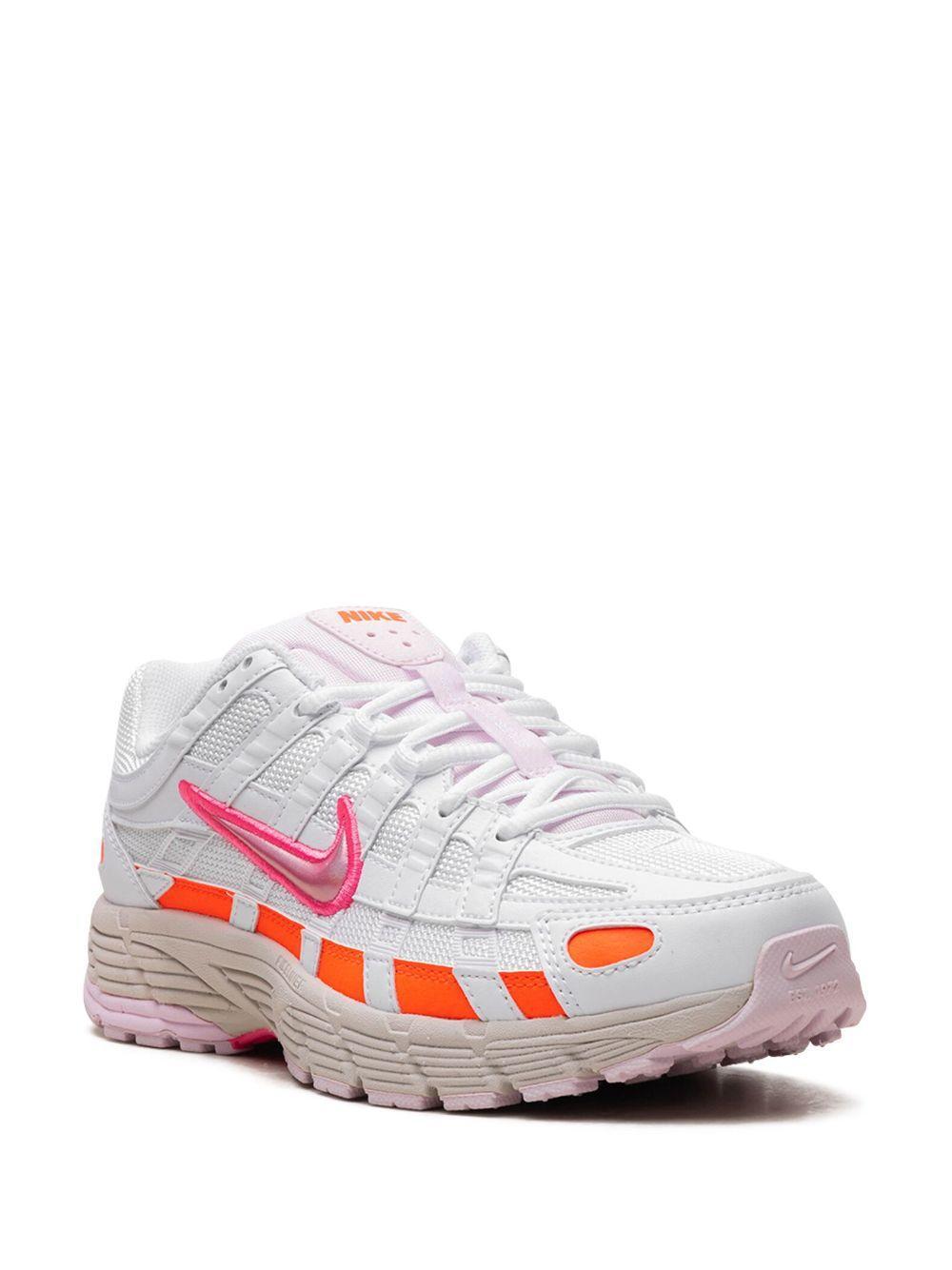 NIKE P-6000 In White/digital Pink/hyper Crimson Product Image