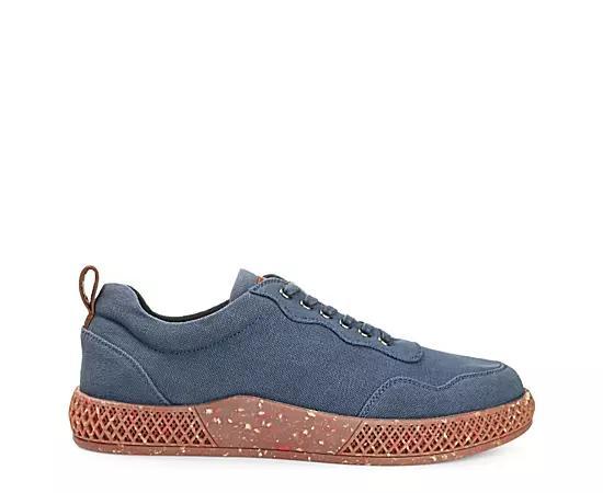 Thomas & Vine Kemp Textile Mens Sneakers Blue Product Image