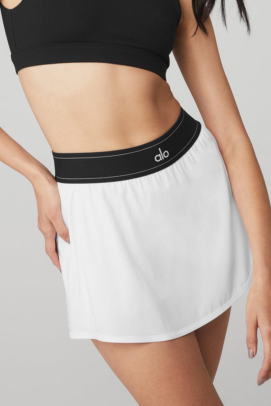 Match Point Tennis Skirt - White Product Image