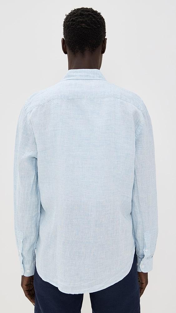 Orlebar Brown Giles Linen Shirt | Shopbop Product Image