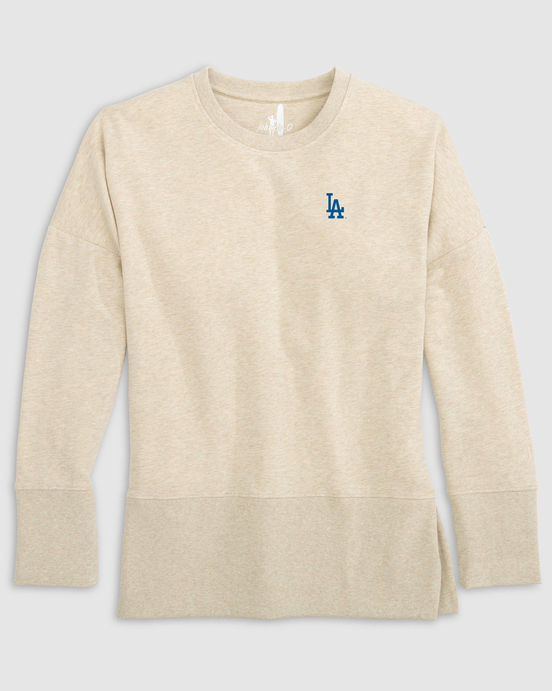 Women's Los Angeles Dodgers Britanny Crewneck Sweatshirt Female Product Image