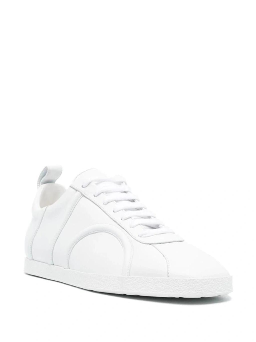 The Leather Sneaker White Product Image