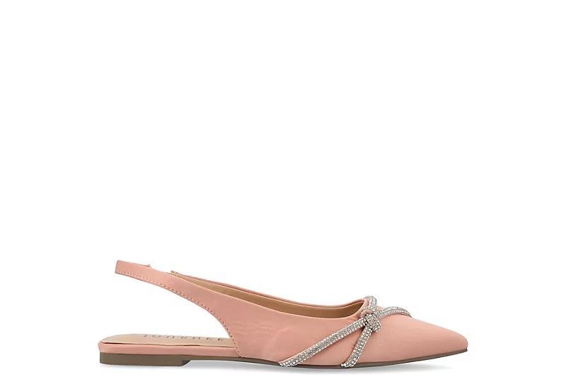 Journee Collection Rebbel Womens Flats Pink Product Image