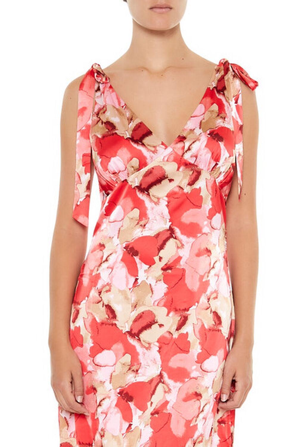 Watercolor Floral Slip Dress | Forever 21 Product Image