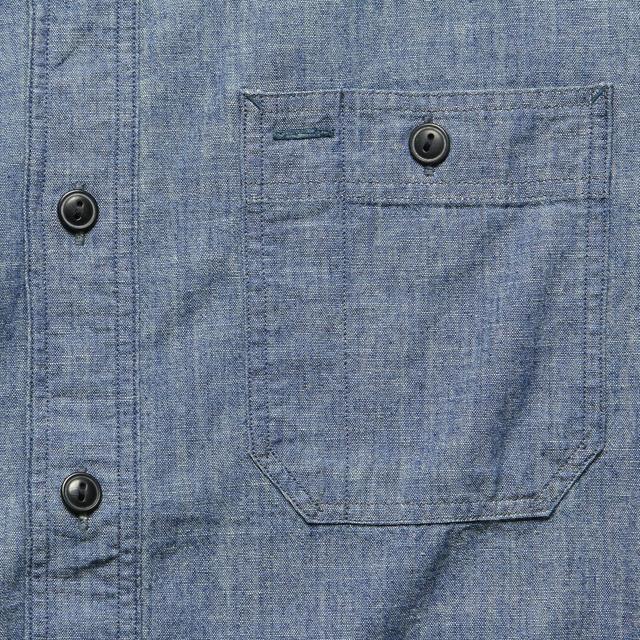 Indigo Chambray Workshirt - Rinse Product Image