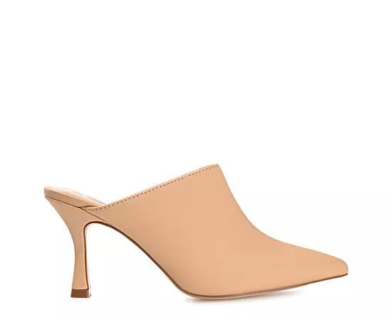 Journee Collection Shiyza Womens Heeled Mules Product Image