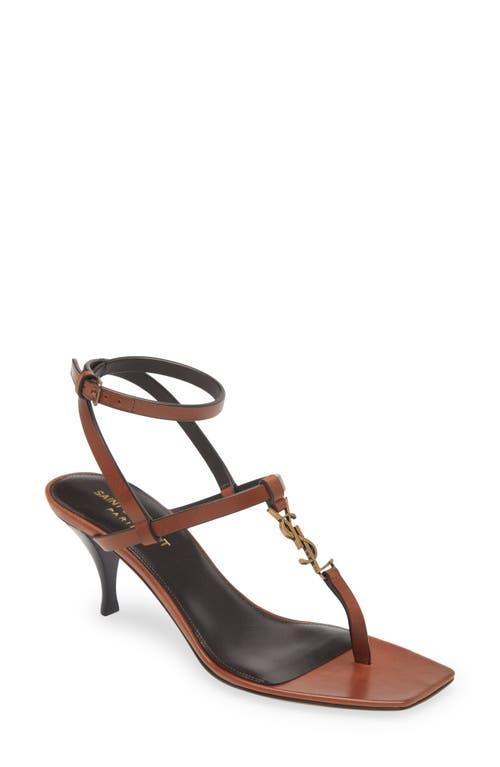 Saint Laurent Vitti Monogram Sandal Product Image