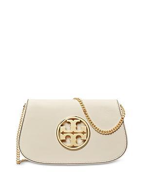 Womens Reva Leather Clutch-On-Chain Product Image