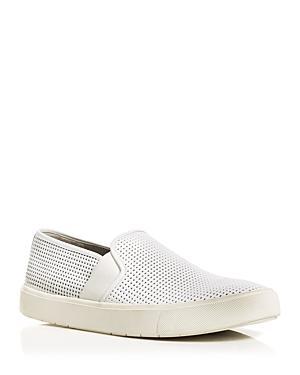 Womens Blair Perforated Leather Slip-On Sneakers Product Image