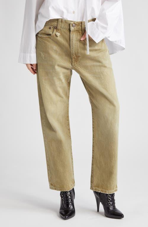 R13 Boyfriend Pant in Olive Product Image