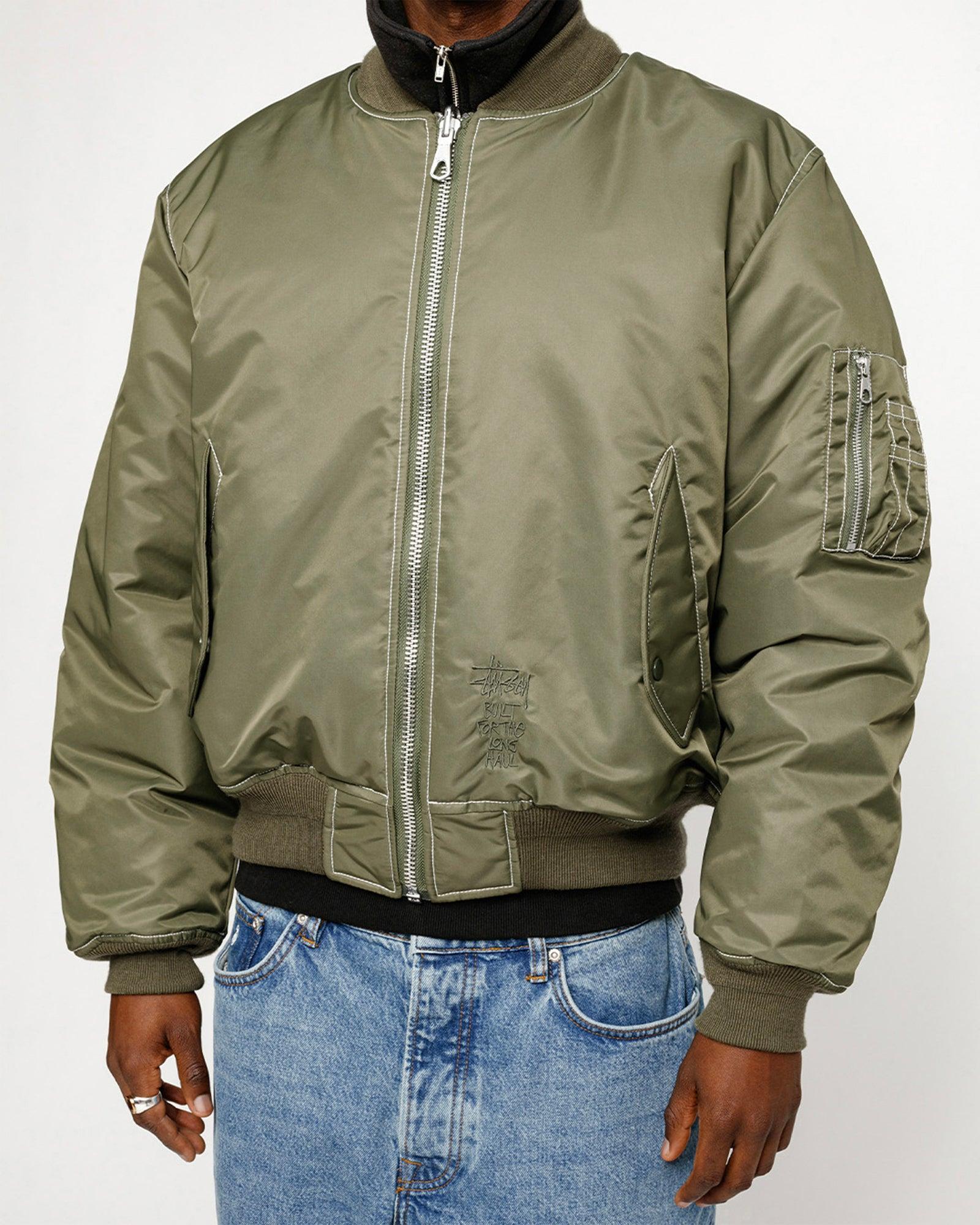 BUILT REVERSIBLE BOMBER JACKET Male Product Image