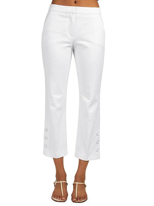 Womens Ore Cropped Boot-Cut Pants Product Image