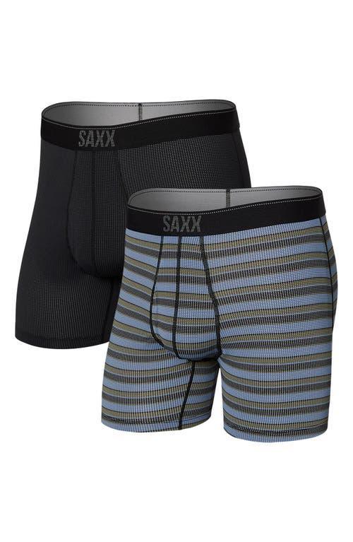 SAXX Quest Quick Dry 2-Pack Slim Fit Mesh Boxer Briefs Product Image