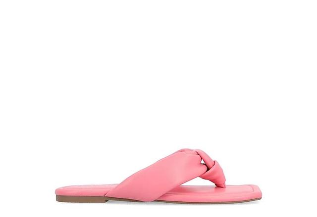 Journee Collection Womens Ares Puff Sandals Product Image