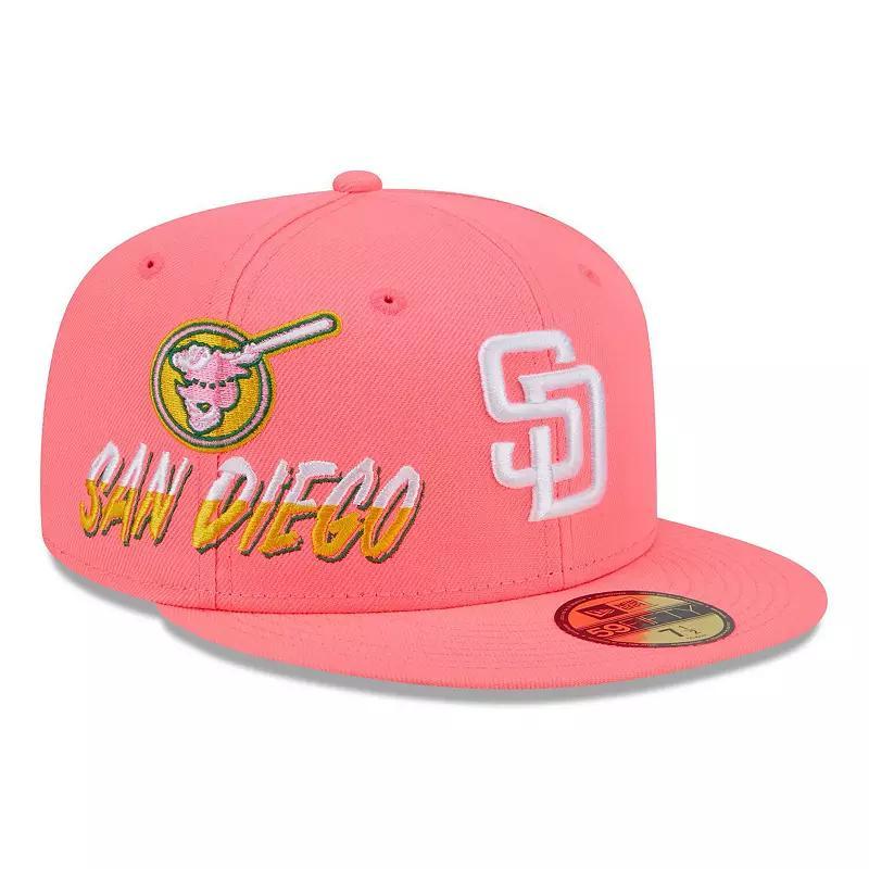 Mens New Era San Diego Padres City Connect Icon 59FIFTY Fitted Hat Product Image