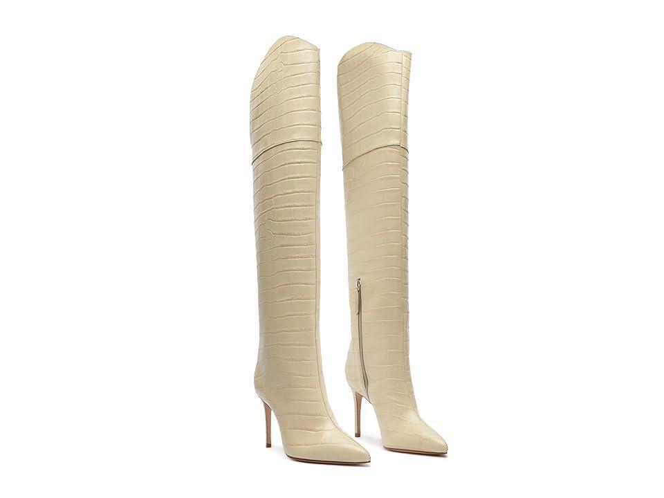 Schutz Maryana Croc Embossed Over the Knee Boot Product Image