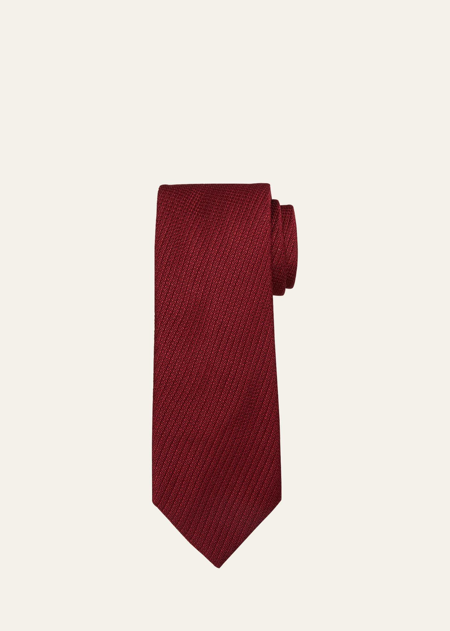 Mens Textured Silk Tie Product Image