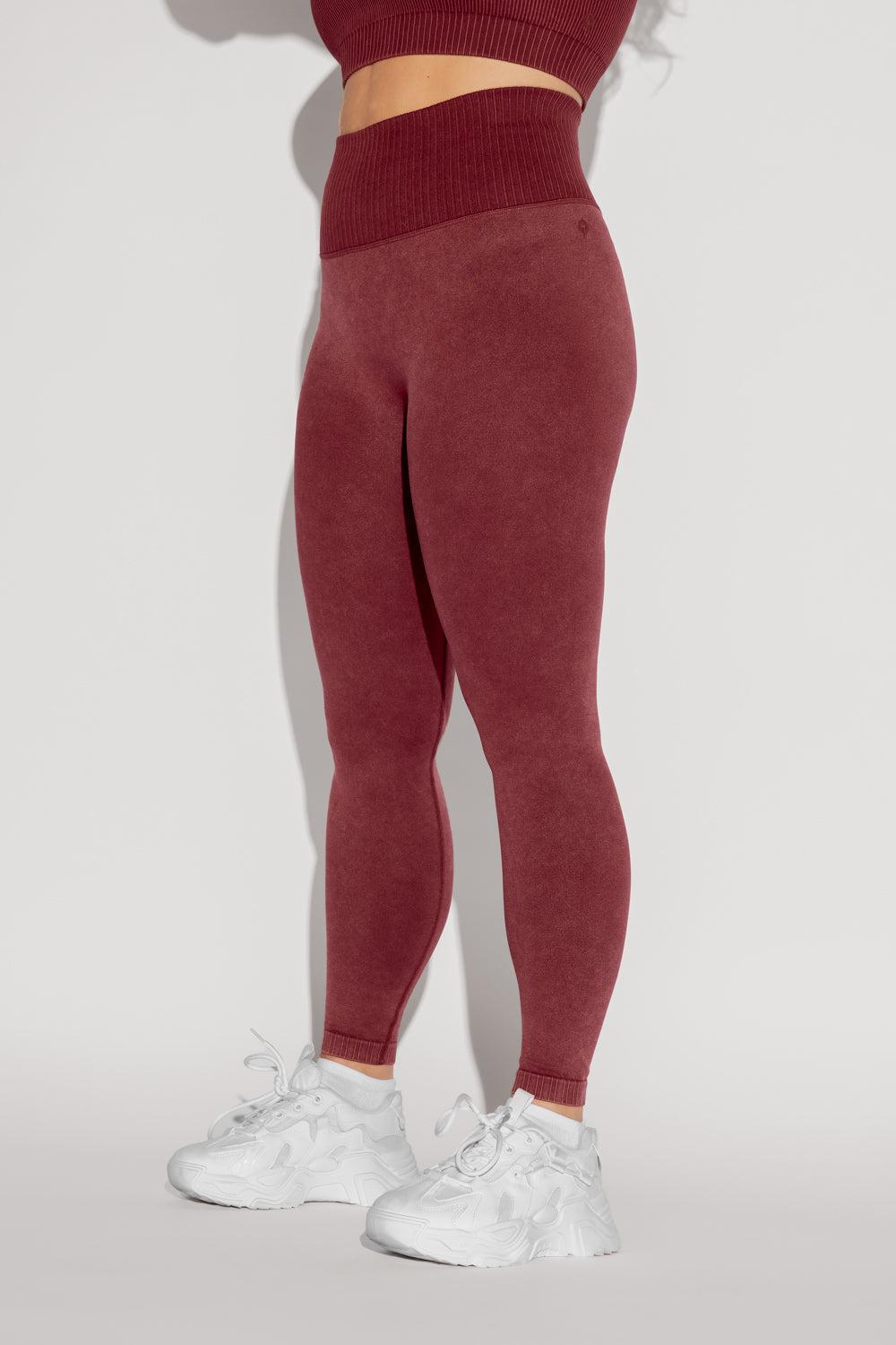 Supersculpt™ Seamless Leggings - Garnet Product Image