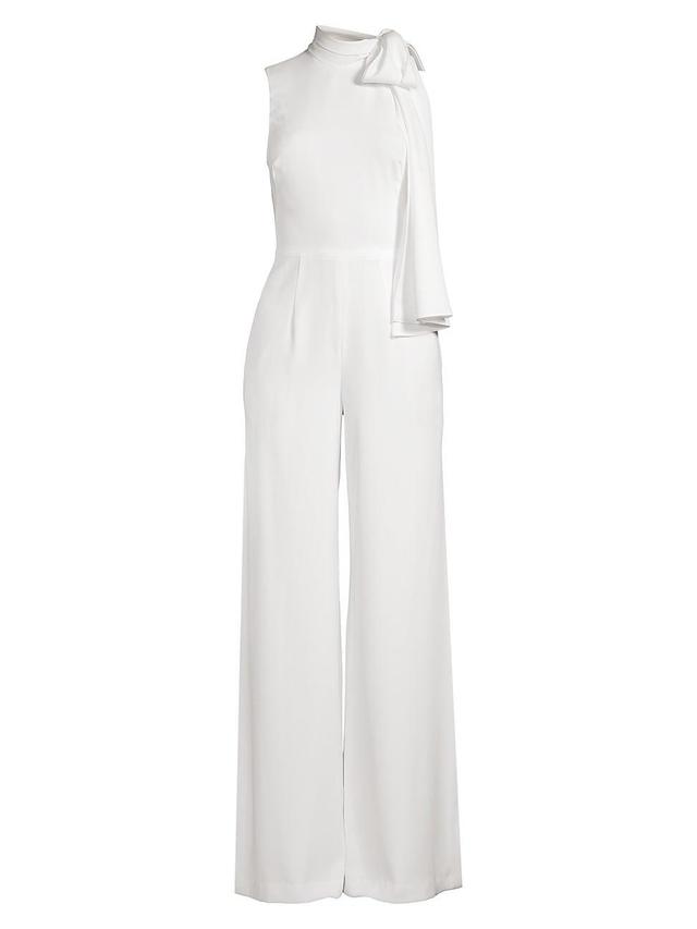 Womens Kynlee Tieneck Jumpsuit Product Image