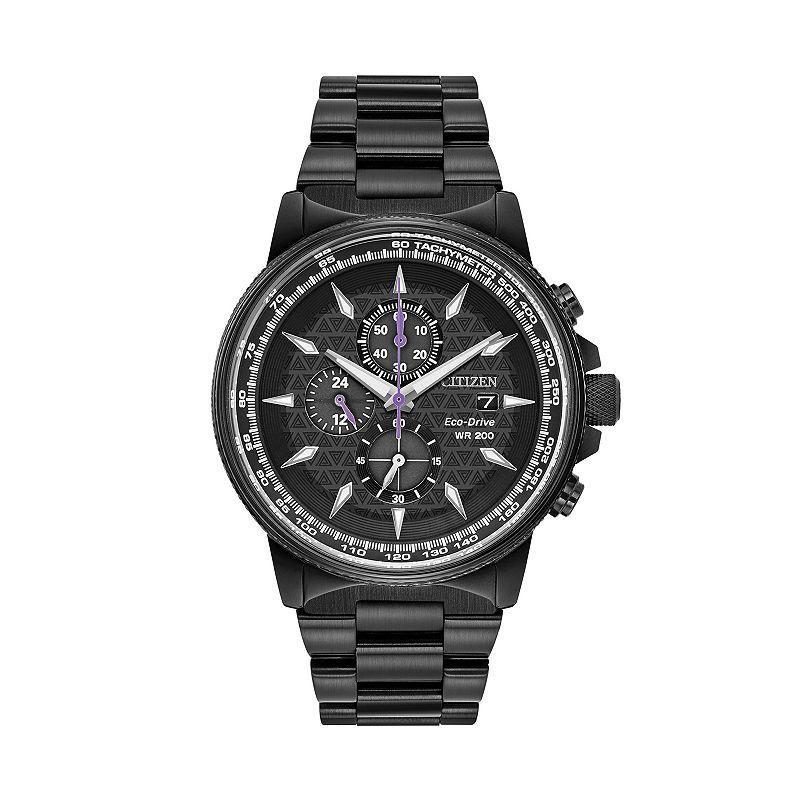 Marvel by Citizen Black Panther Chronograph Black Bracelet Watch 42mm Product Image