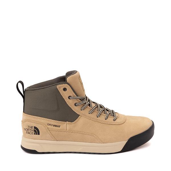 Mens The North Face Larimer Mid Waterproof SE Boot - Almond Butter / TNF Black Product Image