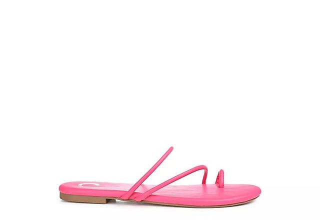 Journee Collection Tanaya Womens Slide Sandals Pink Product Image