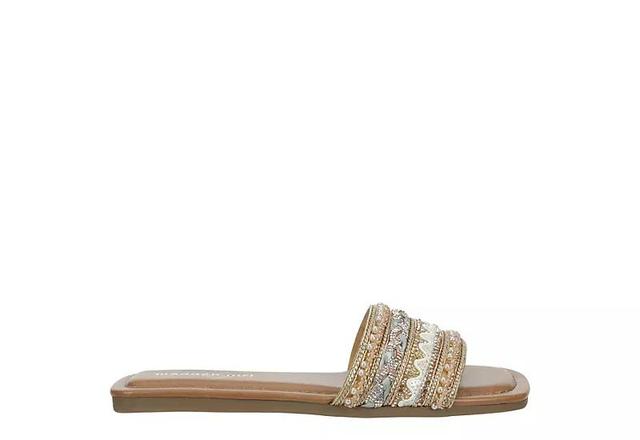 madden girl Thread Womens Slide Sandals Product Image