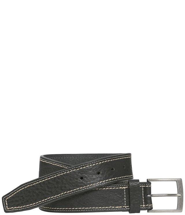 Johnston & Murphy Men's Double Contrast Stitched Belt Product Image