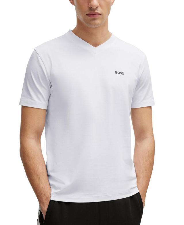 Mens Stretch-Cotton Regular-Fit T-Shirt Product Image