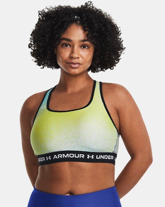 Women's Armour® Mid Crossback Printed Sports Bra Product Image