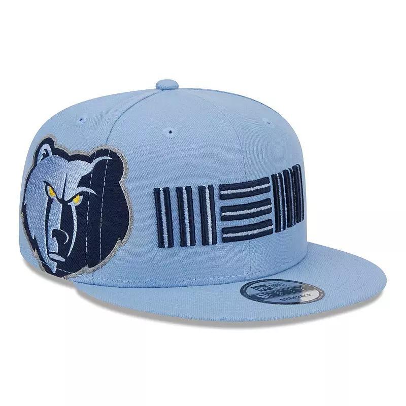 Mens New Era Light Blue Memphis Grizzlies Side Logo 9FIFTY Snapback Hat Product Image