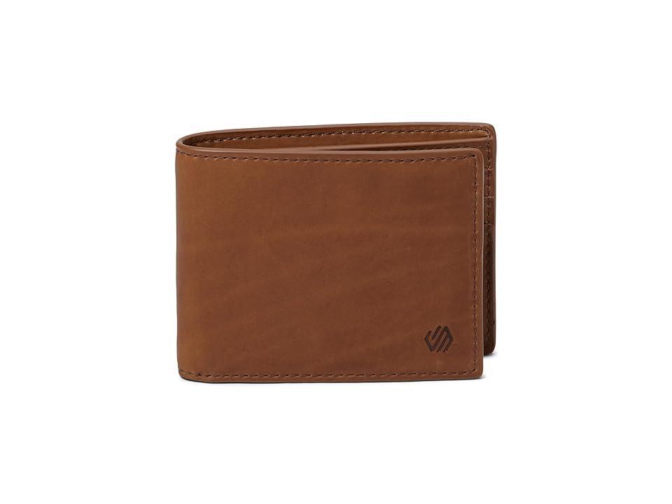 Johnston & Murphy Rhodes 2-in-1 Billfold Wallet (Tan Full Grain) Wallet Handbags Product Image