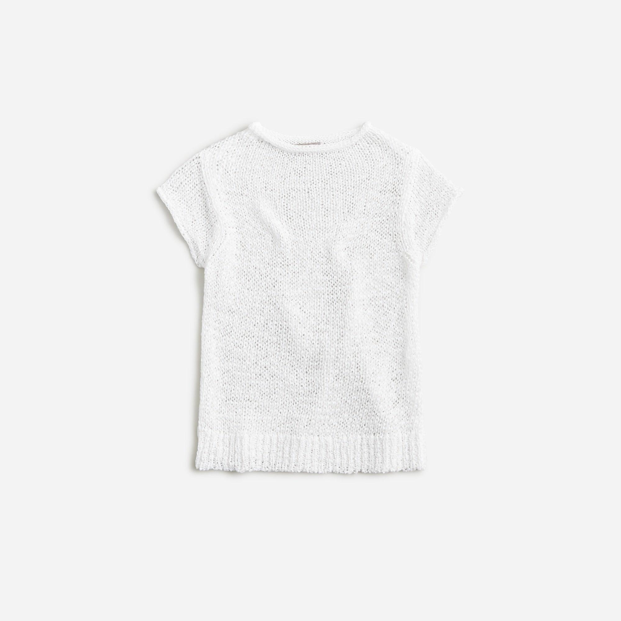 Textured sweater-tee Product Image