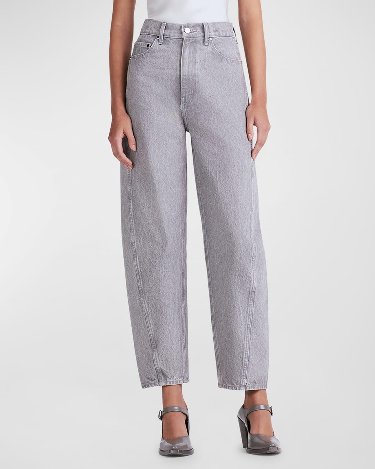 Maja High-Rise Barrel-Leg Jeans Product Image