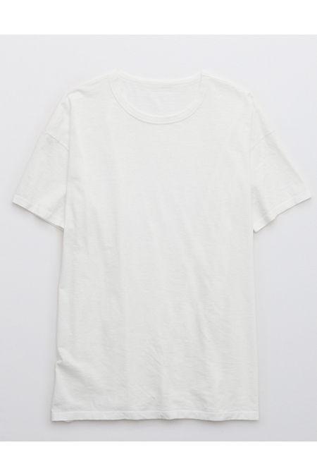 Aerie Distressed Basic Boyfriend T-Shirt Women's product image