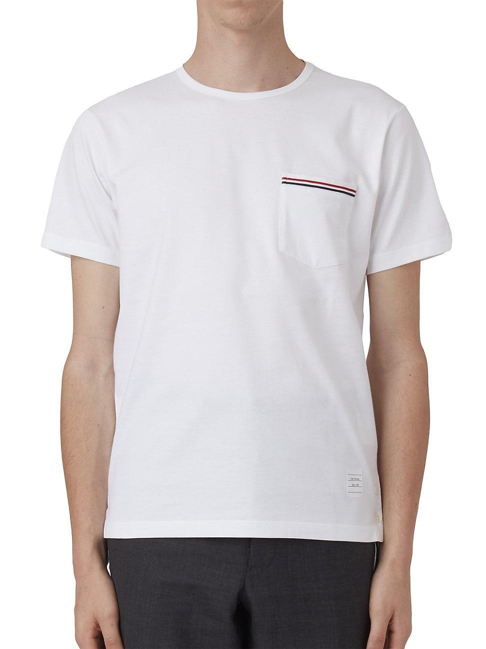 Mens Cotton Pocket Tee Product Image