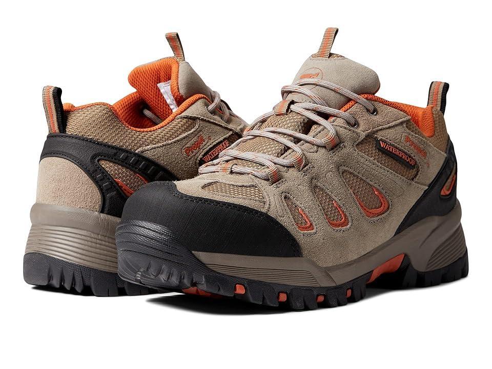 Propet Ridge Walker Low (Gunsmoke/Orange) Men's Lace up casual Shoes Product Image